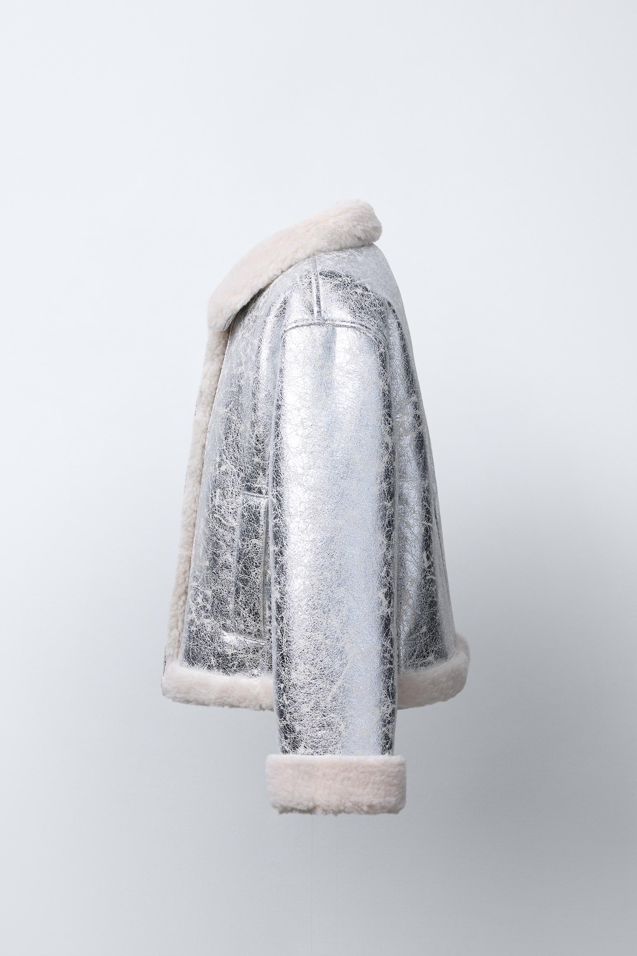 METALLIC DOUBLE-FACED JACKET